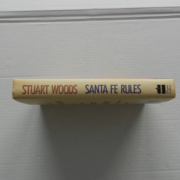 SANTA FE RULES Stuart Woods hardcover book novel - Picture 4 of 4